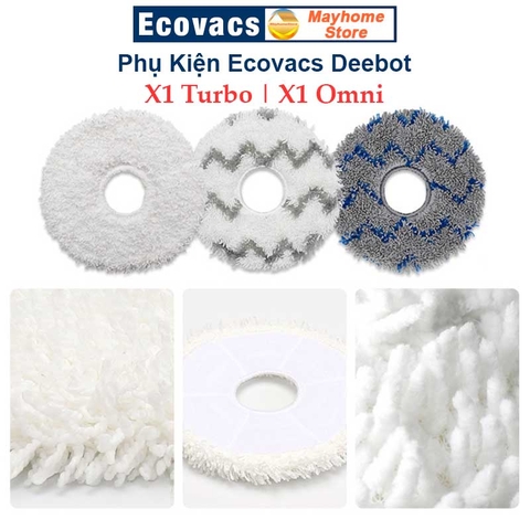 Phụ kiện Robot Ecovacs Ecovacs Deebot X1 Turbo, Ecovacs Deebot X1 Omni, Phụ Kiện Robot Hút Bụi Lau Nhà Ecovacs Deebot X1