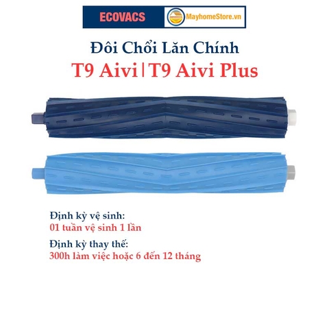 Phụ kiện Robot Ecovacs Deebot T9 AIVI | T9 Max | T9 Power | Khăn Lau | Đôi Chổi Cạnh | Bộ Lọc Hepa | Chổi Lăn Chính /