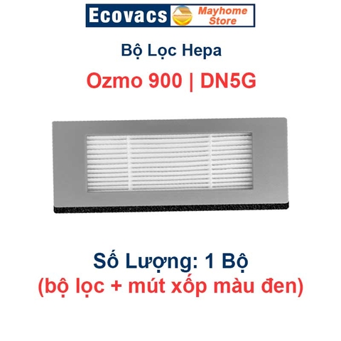 Phụ Kiện Robot Ecovacs Deebot Ozmo 900 Khăn Lau | Chổi Lăn Chính | Chổi Cuộn | Đôi Chổi Cạnh | Bộ Lọc Hepa