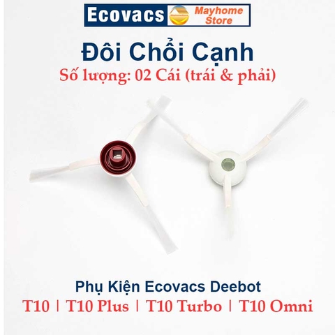 Phụ kiện Robot Ecovacs Deebot T10, T10 Plus, T10 Turbo, T10 Omni, Phụ Kiện Robot Hút Bụi Lau Nhà Ecovacs Deebot