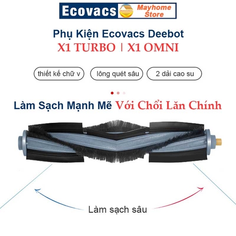 Phụ kiện Robot Ecovacs Ecovacs Deebot X1 Turbo, Ecovacs Deebot X1 Omni, Phụ Kiện Robot Hút Bụi Lau Nhà Ecovacs Deebot X1