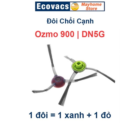 Phụ Kiện Robot Ecovacs Deebot Ozmo 900 Khăn Lau | Chổi Lăn Chính | Chổi Cuộn | Đôi Chổi Cạnh | Bộ Lọc Hepa
