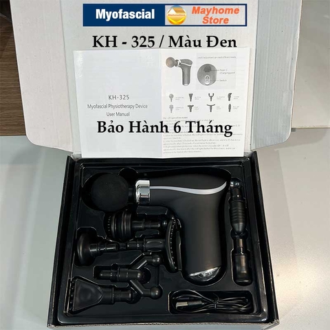 Máy Massage Myofascial Trị Nhức Mỏi Cơ Thể, Súng Massage Vật Lý Trị Liệu Fascial 8 Đầu Massage Compact Power KH 325