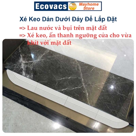 Thanh Dán Ngưỡng Cửa Nối Sàn Cao Thấp Dành Cho Robot Hút Bụi Lau Nhà Ecovacs, Xiaomi, iRobot, iLife, Neabot, vv…