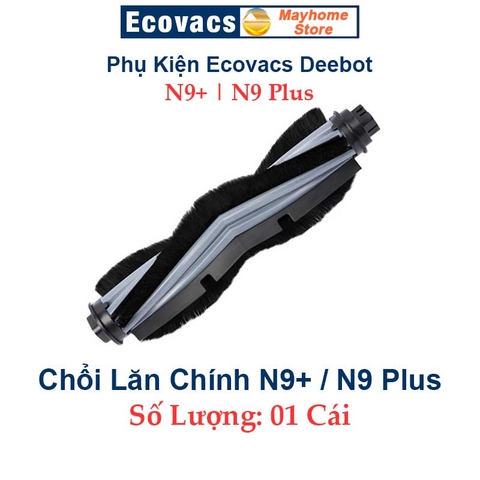 Phụ kiện Robot Ecovacs Deebot N9+, N9 Plus, Chổi Lăn | Chổi Cạnh | Bộ Lọc | Giẻ Lau | Tấm Dán Đế Khăn N9 Plus (N9+)