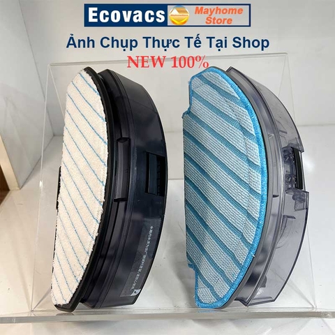 Phụ Kiện Khay Lau Rung Ozmo Pro 2.0 & Khay Lau Kéo Cho Robot Hút Bụi Lau Nhà Ecovacs Deebot T8 T9 AIVI, Max, Power, Plus