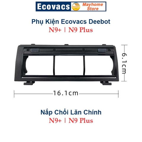 Phụ kiện Robot Ecovacs Deebot N9+, N9 Plus, Chổi Lăn | Chổi Cạnh | Bộ Lọc | Giẻ Lau | Tấm Dán Đế Khăn N9 Plus (N9+)