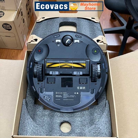 Robot Hút Bụi Lau Nhà Ecovacs Deebot T8 AIVI Plus, Hàng Trưng Bày Chưa Qua Sử Dụng Kèm App Ecovacs Hỗ Trợ Kỹ Thuật 24/7