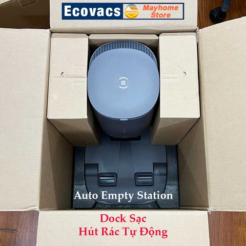 Robot Hút Bụi Lau Nhà Ecovacs Deebot T8 AIVI Plus, Hàng Trưng Bày Chưa Qua Sử Dụng Kèm App Ecovacs Hỗ Trợ Kỹ Thuật 24/7