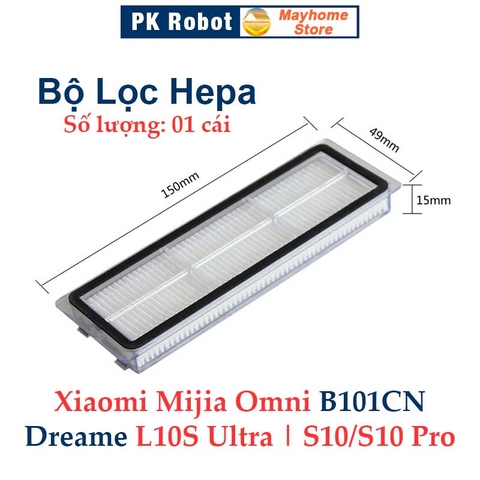 Phụ Kiện Robot Hút Bụi Xiaomi Mijia Omni B101CN, Dreame L10S Ultra, Dreame S10, Dreame S10 Pro