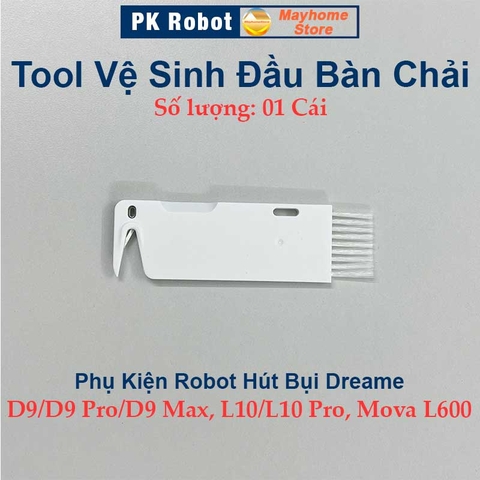 Phụ Kiện Robot Hút Bụi Dreame D9/ D9 Pro/ D9 Max, L10/ L10 Pro, Mova L600.Phụ Kiện Robot Hút Bụi Lau Nhà Xiaomi Dreame.