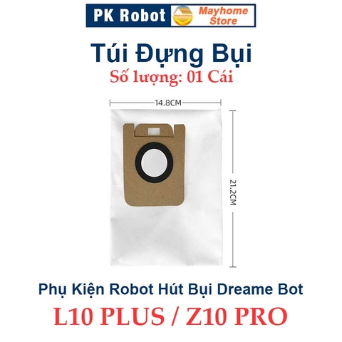 Phụ Kiện Robot Hút Bụi Dreame Bot L10 PLUS, Z10 PRO. Phụ Kiện Robot Hút Bụi Lau Nhà Xiaomi Dreame Bot.