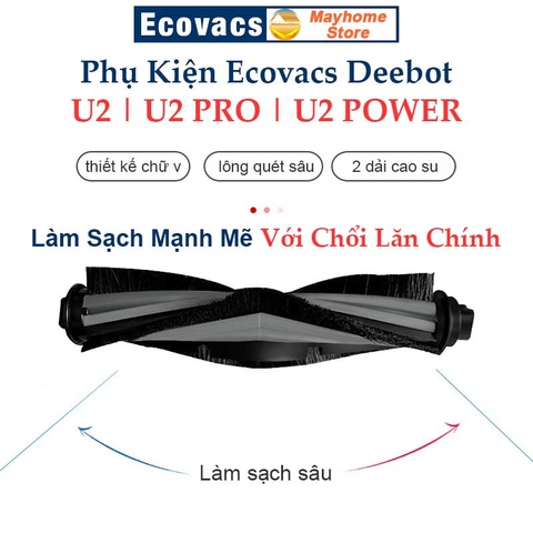 Phụ Kiện Robot Ecovacs Deebot U2 Pro | U2 Power | U2