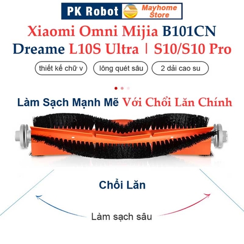 Phụ Kiện Robot Hút Bụi Xiaomi Mijia Omni B101CN, Dreame L10S Ultra, Dreame S10, Dreame S10 Pro