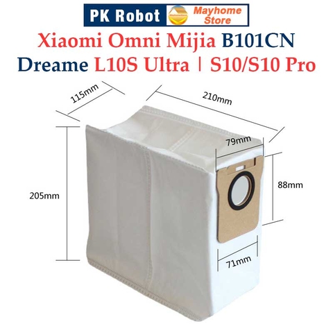 Phụ Kiện Robot Hút Bụi Xiaomi Mijia Omni B101CN, Dreame L10S Ultra, Dreame S10, Dreame S10 Pro