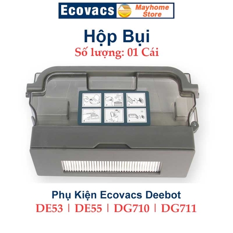 Phụ Kiện Nắp Chổi Lăn Robot Ecovacs Deebot DE53 DE55 DT88 DM65 DC68