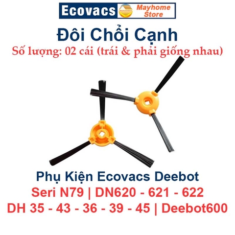 Phụ kiện Robot Ecovacs Deebot N79, N79S, N79T, N79W, DN620, DN621, DN622, DH35, DH36, DH39, DH43, DH45, DEEBOT600 & 601/