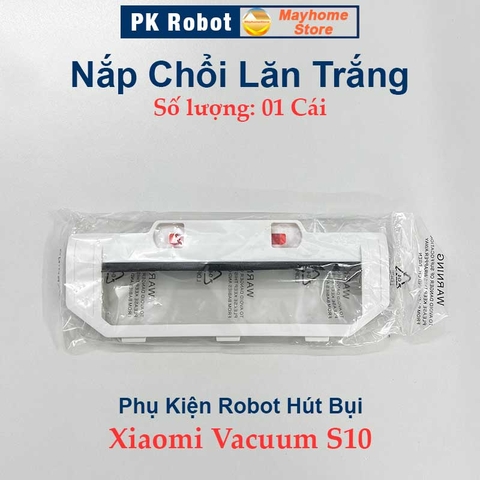 Phụ Kiện Nắp Chổi Lăn, Đế Gắn Khăn Robot Hút Bụi Lau Nhà Xiaomi Vacuum S10
