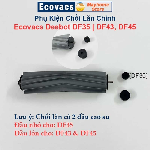 Phụ kiện Robot Hút Bụi Lau Nhà Ecovacs Deebot DF35 | DF43 | DF45, khăn lau, bộ lọc, chổi cạnh, chổi lăn chính ///