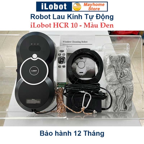 Robot Lau Kính Tự Động Phun Nước iLobot HCR 10 Siêu Mỏng 68mm Chống Rơi 20 Phút Khi Mất Điện