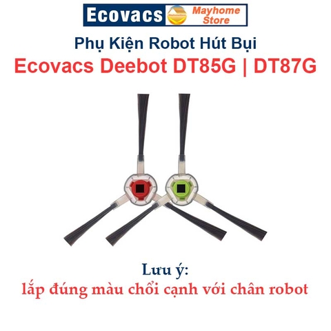 Phụ kiện Robot Hút Bụi Lau Nhà Ecovacs Deebot DT85G, DT87G, DT83, chổi lăn, chổi cạnh, bộ lọc, khăn lau///