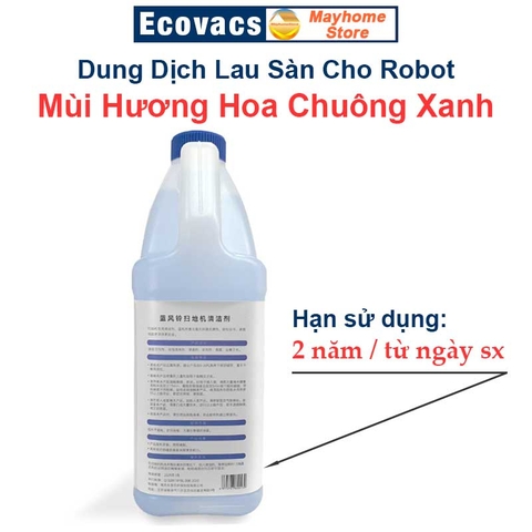 Dung Dịch Lau Sàn, Nước Lau Sàn Cao Cấp Cho Robot Hút Bụi Lau Nhà Mùi Hương Wild Bluebell Tự Nhiên