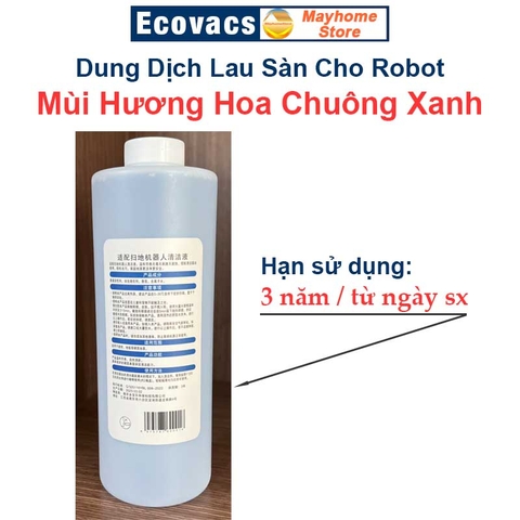 Dung Dịch Lau Sàn, Nước Lau Sàn Cao Cấp Cho Robot Hút Bụi Lau Nhà Mùi Hương Wild Bluebell Tự Nhiên