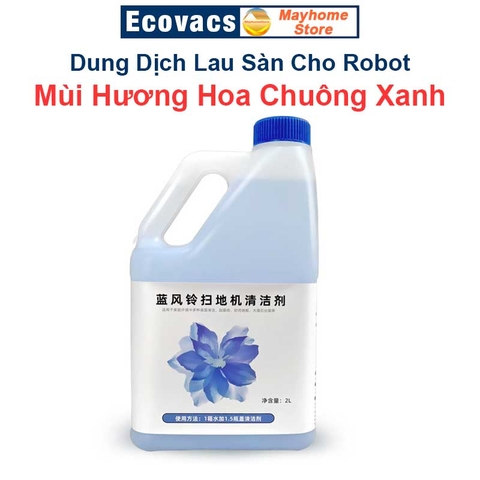 Dung Dịch Lau Sàn, Nước Lau Sàn Cao Cấp Cho Robot Hút Bụi Lau Nhà Mùi Hương Wild Bluebell Tự Nhiên