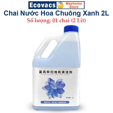 Dung Dịch Lau Sàn, Nước Lau Sàn Cao Cấp Cho Robot Hút Bụi Lau Nhà Mùi Hương Wild Bluebell Tự Nhiên