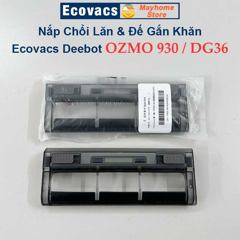 Phụ kiện Nắp Chổi Lăn & Đế Gắn Khăn Ecovacs Deebot Ozmo 930, DG36