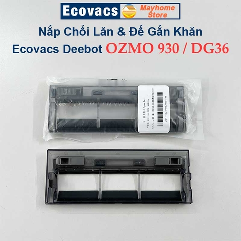 Phụ kiện Nắp Chổi Lăn & Đế Gắn Khăn Ecovacs Deebot Ozmo 930, DG36