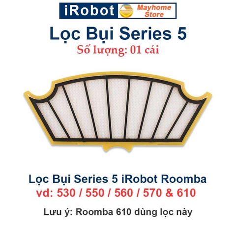Phụ kiện Robot Hút Bụi iRobot Roomba Series 5, 6 & 7 / các model của iRobot Roomba bắt đầu với số 5, 6 & 7