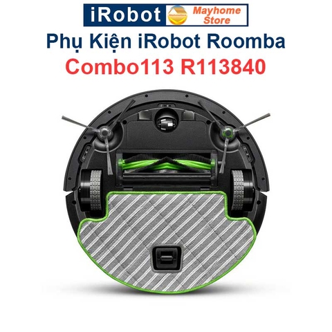 Phụ kiện Robot Hút Bụi iRobot Roomba Combo113 R113840. Chổi lăn, bộ lọc hepa, chổi cạnh, khăn lau robot Roomba///