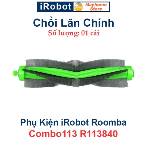Phụ kiện Robot Hút Bụi iRobot Roomba Combo113 R113840. Chổi lăn, bộ lọc hepa, chổi cạnh, khăn lau robot Roomba///