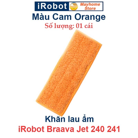 Khăn Lau Robot Lau Nhà iRobot Braava Jet 240, 241. Khăn Lau Khô, Khăn Lau Ướt, Khăn Lau Ẩm iRobot Braava Jet 240, 241///