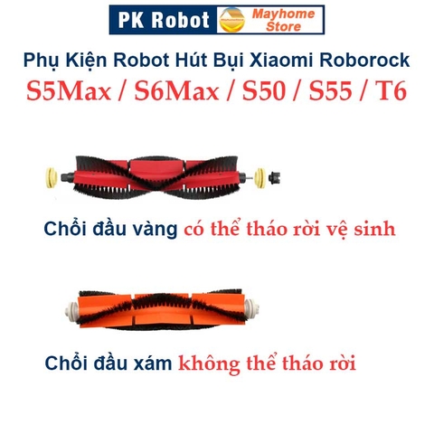 Phụ kiện Robot Xiaomi Roborock S5 Max, S6 MaxV, Roborock: S50, S51, S55, T6