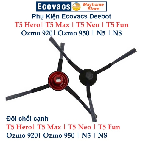 Phụ kiện Robot Ecovacs Deebot T5 Hero, T5 Max, T5 Neo, T5 Fun, Ozmo 920, Ozmo 950, Deebot N5, Deebot N8