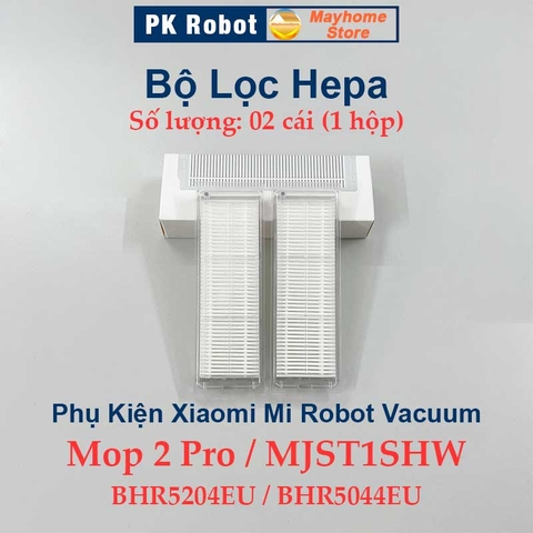 Phụ kiện Robot Xiaomi Mi Robot Vacuum Mop 2 Pro Đen & Trắng, Các Model: MJST1SHW, BHR5204EU & BHR5044EU///