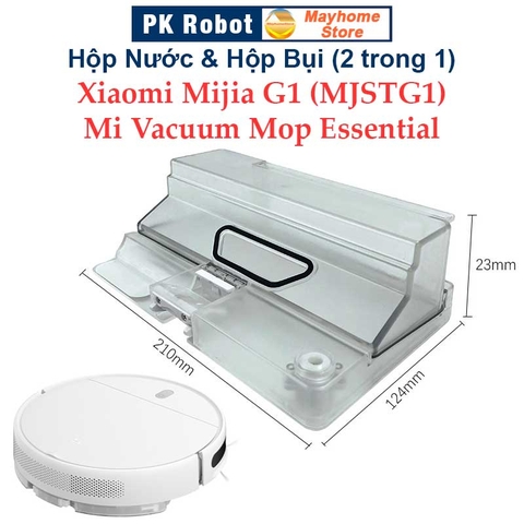 Hộp Nước và Hộp Bụi 2 Trong 1 Cho Robot Xiaomi Mijia G1 (MJSTG1) Mi Vacuum Mop Essential