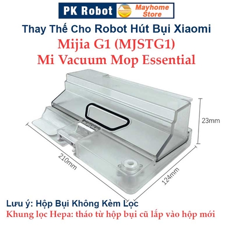 Hộp Nước và Hộp Bụi 2 Trong 1 Cho Robot Xiaomi Mijia G1 (MJSTG1) Mi Vacuum Mop Essential