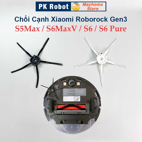 Phụ kiện Robot Xiaomi Roborock Gen3, Roborock S5Max, S6MaxV, S6, S6 Pure. Chổi lăn, chổi cạnh, khăn lau, bộ lọc ///