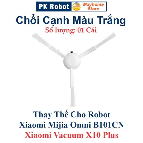 Phụ kiện Xiaomi Mijia Omni B101CN, Xiaomi Vacuum X10 Plus, Chổi lăn, Chổi cạnh, Bộ lọc, Giẻ Lau, Túi đựng bụi///
