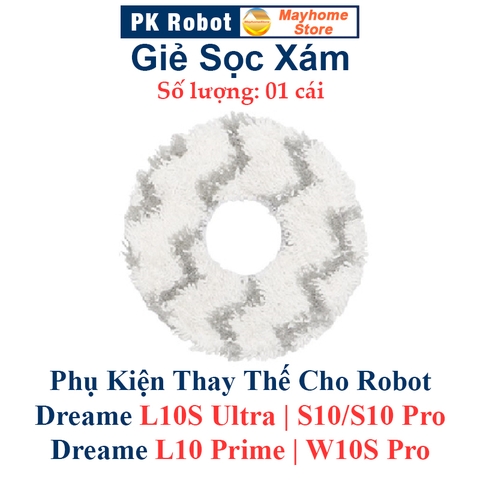 Phụ kiện Dreame L10S Ultra, S10/S10 Pro, L10 Prime, W10S Pro, Chổi lăn, Chổi cạnh, Bộ lọc, Giẻ Lau, Túi bụi///