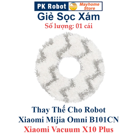 Phụ kiện Xiaomi Mijia Omni B101CN, Xiaomi Vacuum X10 Plus, Chổi lăn, Chổi cạnh, Bộ lọc, Giẻ Lau, Túi đựng bụi///
