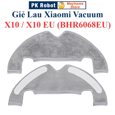 Phụ kiện Xiaomi Vacuum X10, Vacuum X10 EU (BHR6068EU), Chổi lăn, Chổi cạnh, Bộ lọc, Giẻ Lau, Túi đựng bụi///