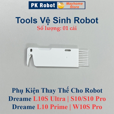 Phụ kiện Dreame L10S Ultra, S10/S10 Pro, L10 Prime, W10S Pro, Chổi lăn, Chổi cạnh, Bộ lọc, Giẻ Lau, Túi bụi///