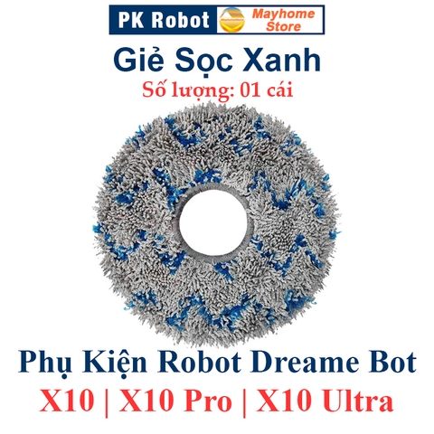 Phụ kiện Dreame Bot X10, X10 Pro, X10 Ultra, Chổi Lăn, Chổi Cạnh, Bộ Lọc, Khăn Lau, Túi Đựng Bụi ///