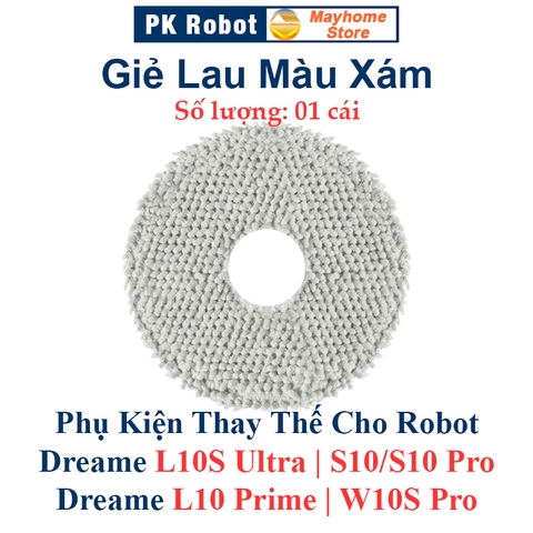 Phụ kiện Dreame L10S Ultra, S10/S10 Pro, L10 Prime, W10S Pro, Chổi lăn, Chổi cạnh, Bộ lọc, Giẻ Lau, Túi bụi///