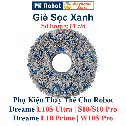 Phụ kiện Dreame L10S Ultra, S10/S10 Pro, L10 Prime, W10S Pro, Chổi lăn, Chổi cạnh, Bộ lọc, Giẻ Lau, Túi bụi///