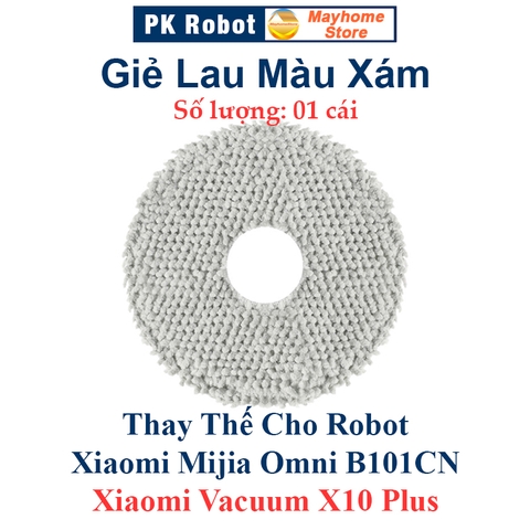 Phụ kiện Xiaomi Mijia Omni B101CN, Xiaomi Vacuum X10 Plus, Chổi lăn, Chổi cạnh, Bộ lọc, Giẻ Lau, Túi đựng bụi///